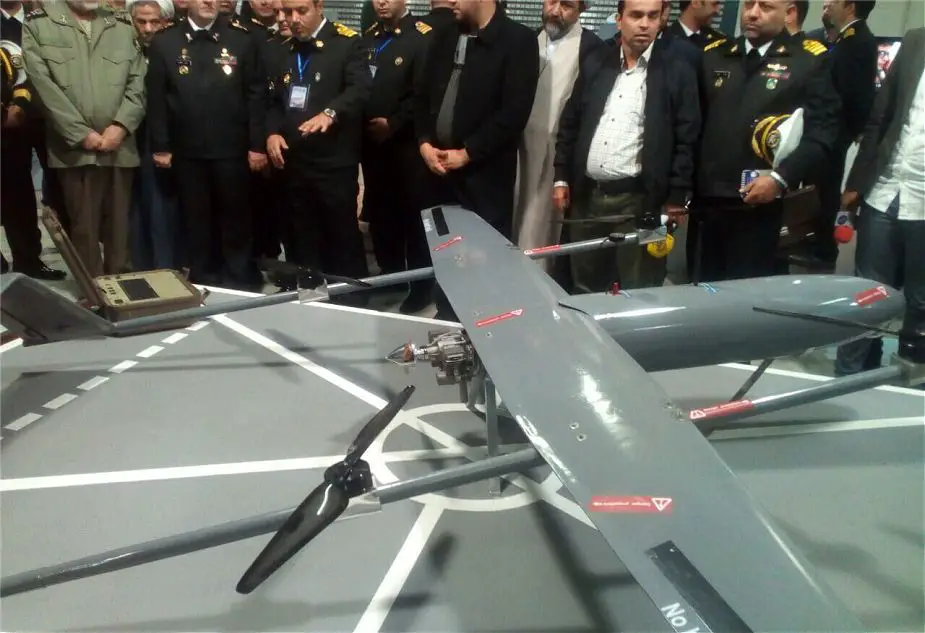Iranian Navy unveils its new Pelican 2 vertical takeoff naval drone 925 001