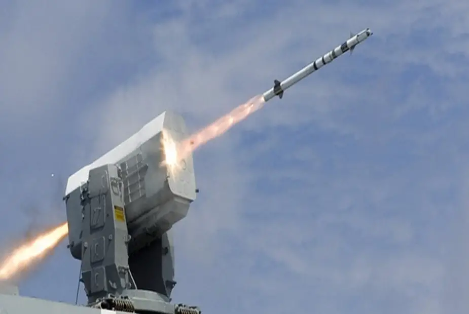 RAM Block 2A missiles made by Raytheon ready for the US Navy