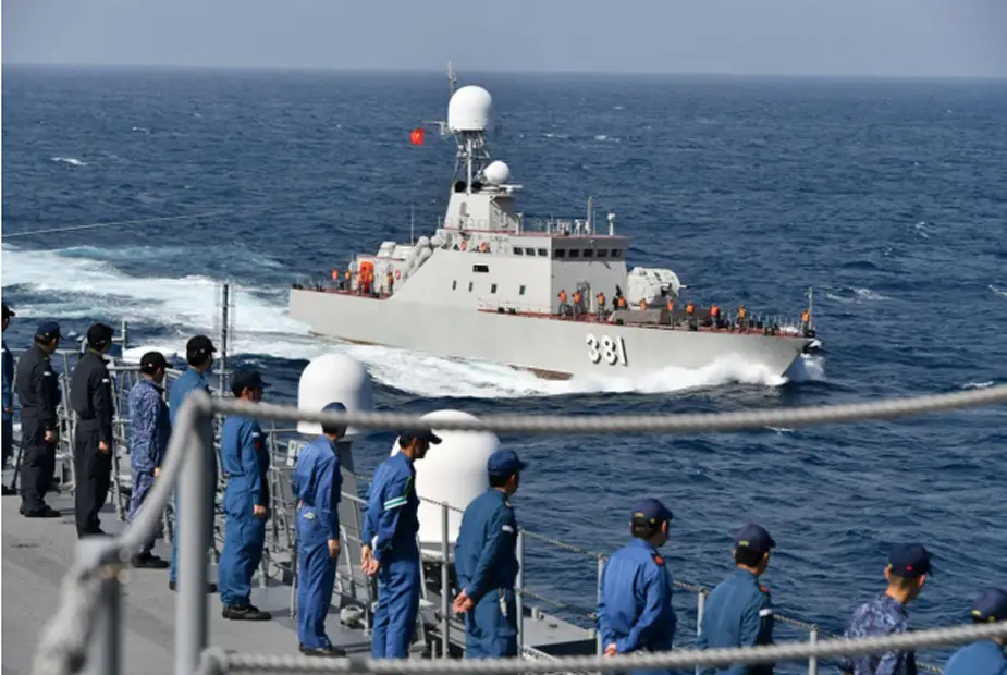 Vietnamese Navy and JMSDF conduct Naval Exercise