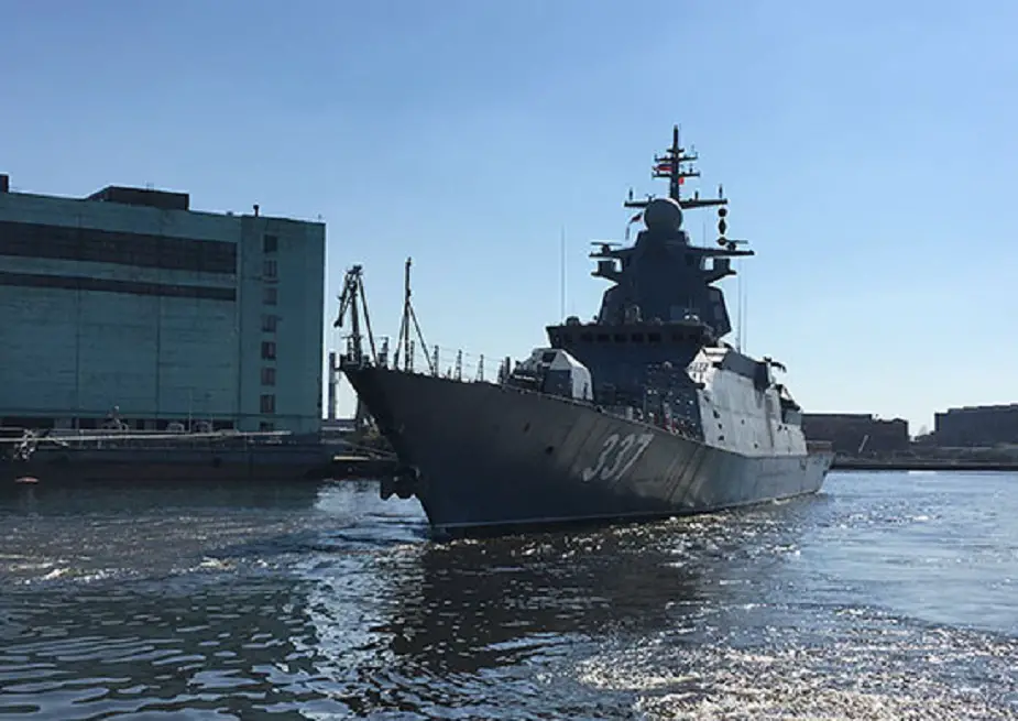 Admiral Kasatonov and Gremyashchy continue running trials