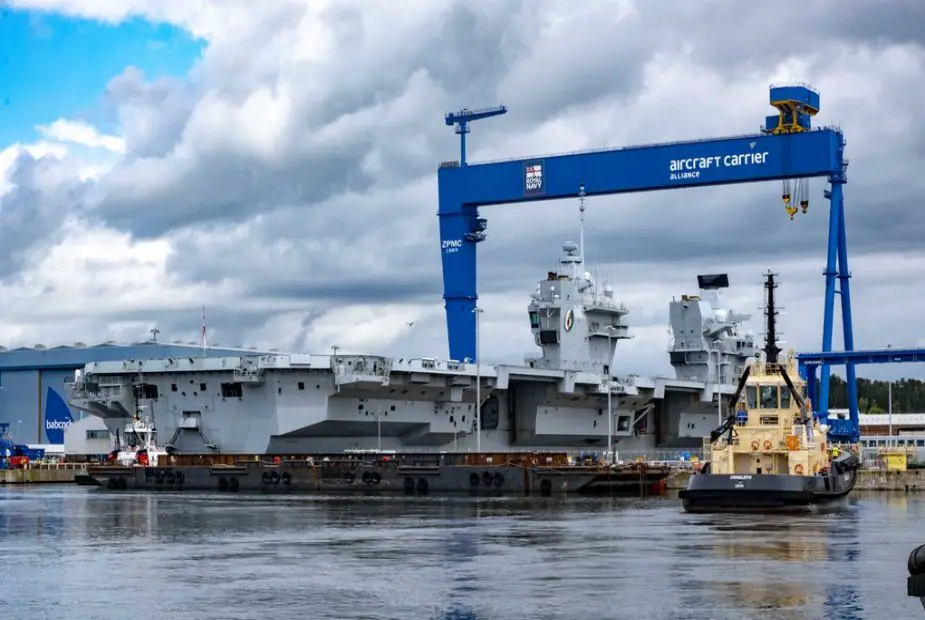 Babcock completed first maintenance period on HMS Queen Elizabeth