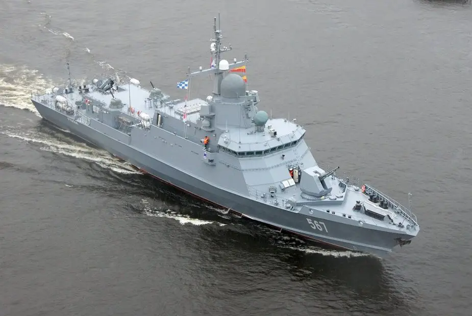 Sovetsk Karakurt class Russian corvette completed running trials