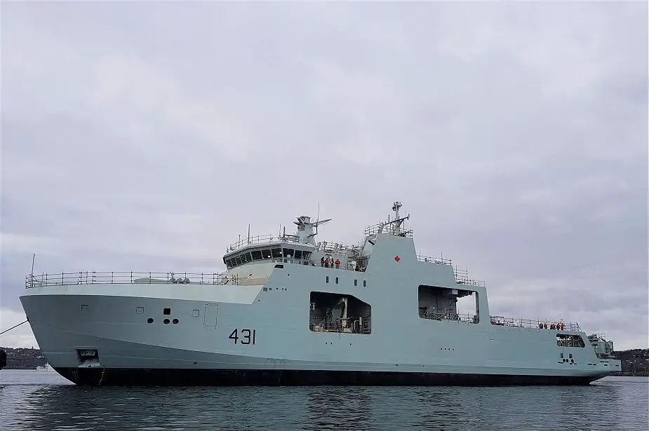 IRVING Halifax Shipyard has started sea trials of future HMCS Harry DeWolf Arctic Patrol Ship 925 001