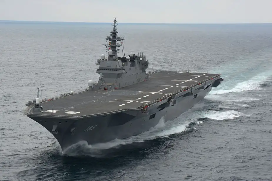 Japan Navy plans to deploy two aircraft carriers based on Izumo class ships on to counter China 925 001
