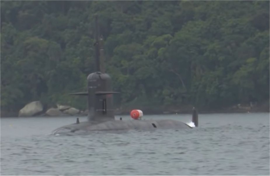 Riachuelo submarine of the Brazilian Navy has successfully passed its first static immersion trials 925 001