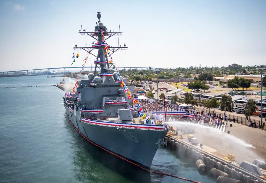 Future US Navy Arleigh Burke class destroyer named USS John E Kilmer 925 002