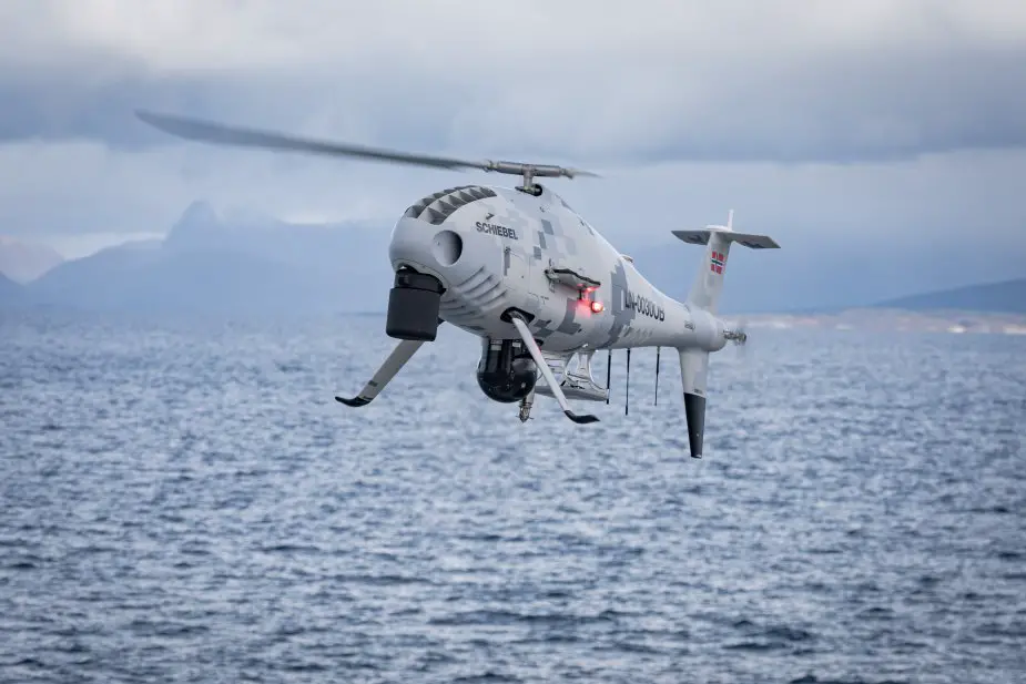 Schiebel Camcopter S 100 concludes search and rescue flight trials in Norway 925 001