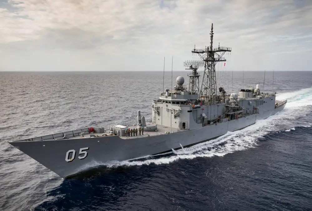 Chilean fleet recently acquired two former Australian frigates 925 001