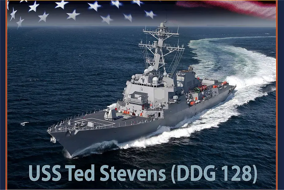 Huntington Ingalls Industries has started fabrication of Arleigh Burke class Ted Stevens DDG 128 925 001
