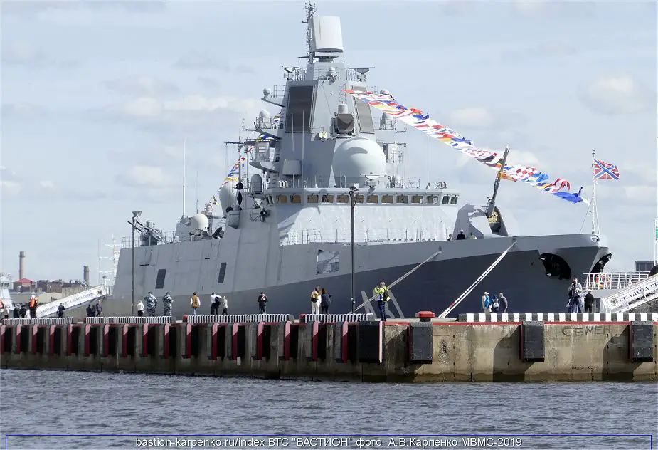 Russian Navy Admiral Golovko frigate of project 22350 will be floated soon 925 001