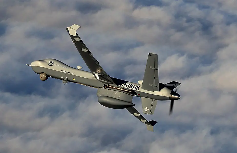 General Atomics MQ 9 Guardian Remotely Piloted Aircraft System demonstrates maritime surveillance capabilities in Greece