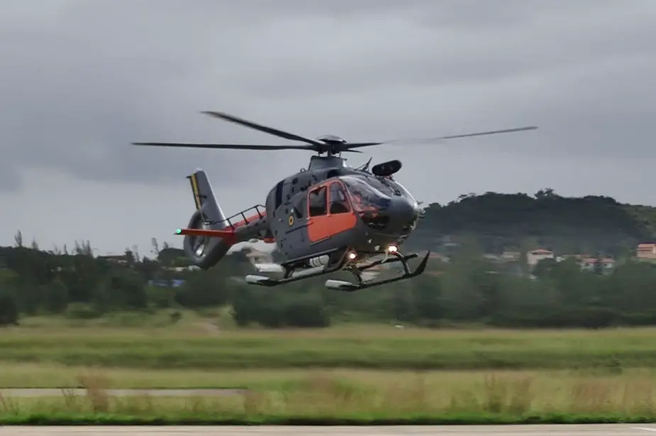 Brazilian Navy receives its second H135 from helicopter manufacturer Airbus 925 003