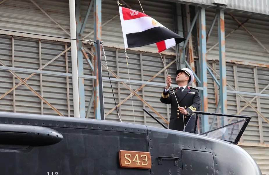 Last new Egyptian Type 209 submarine to be delivered in 2021 925 001