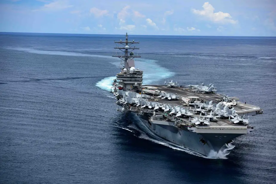 Ronald Reagan Carrier Strike Group Provides High End Support in South China Sea 925 001