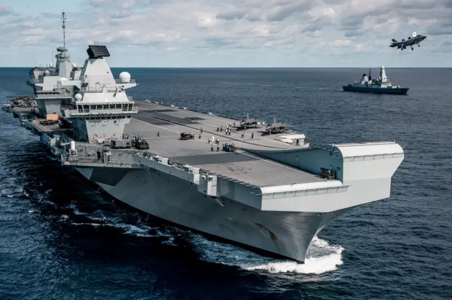 Royal Navy HMS Queen Elizabeth to be deployed to South China Sea for military drills 925 001