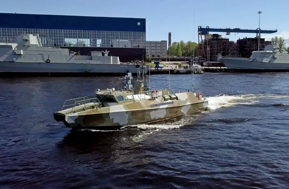 Russian Navy latest Raptor class patrol boats officialy enter the Baltic Fleet 925 001