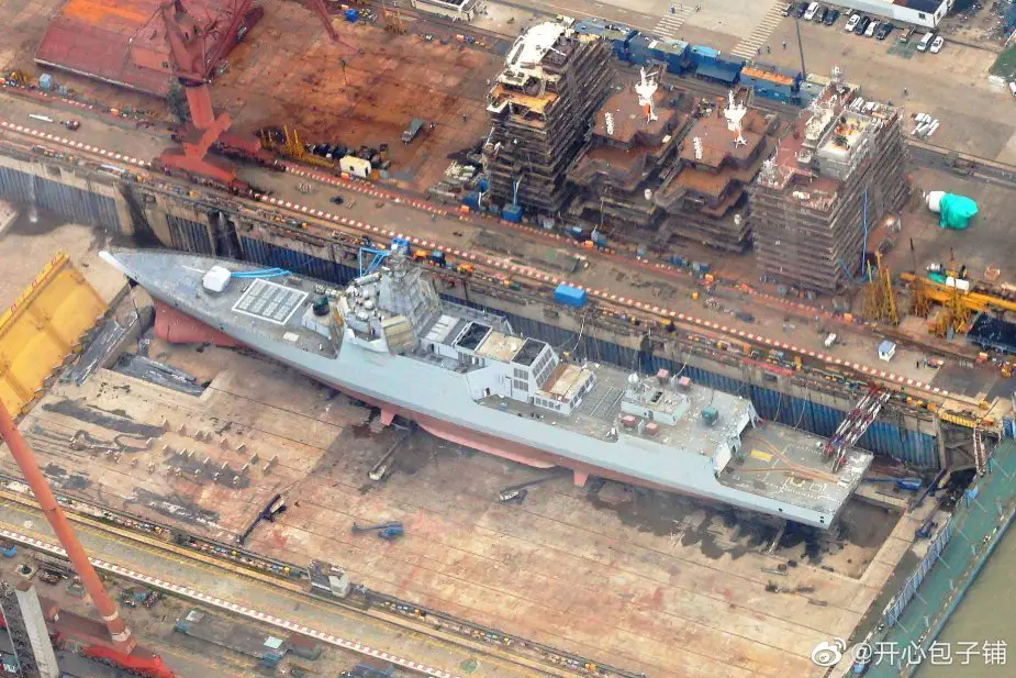The Chinese Peoples Liberation Army Navy will deploy new Type 055 Destroyer 925 001