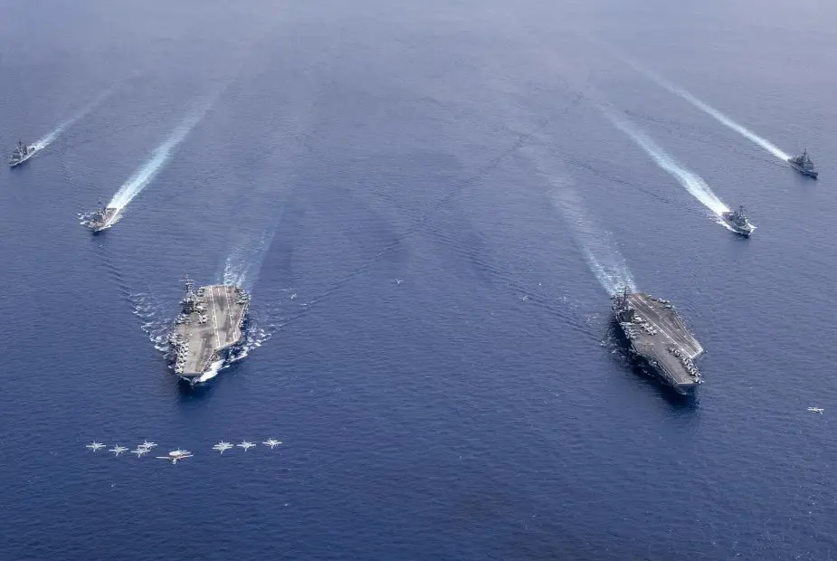 U.S. Navy Carriers Conducts Operations in South China Sea For First Time In Six Years 925 001