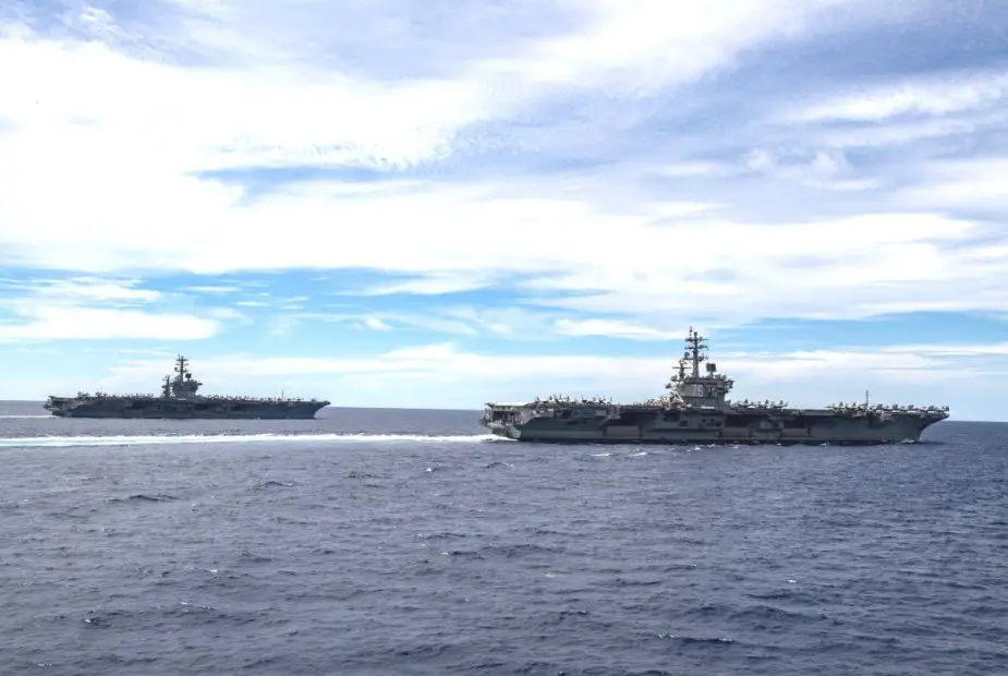 U.S. Navy Carriers Conducts Operations in South China Sea For First Time In Six Years 925 002