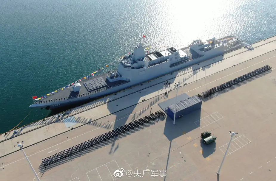 Chinese Navy reveals large destroyers replenishment training for 1st time 925 001