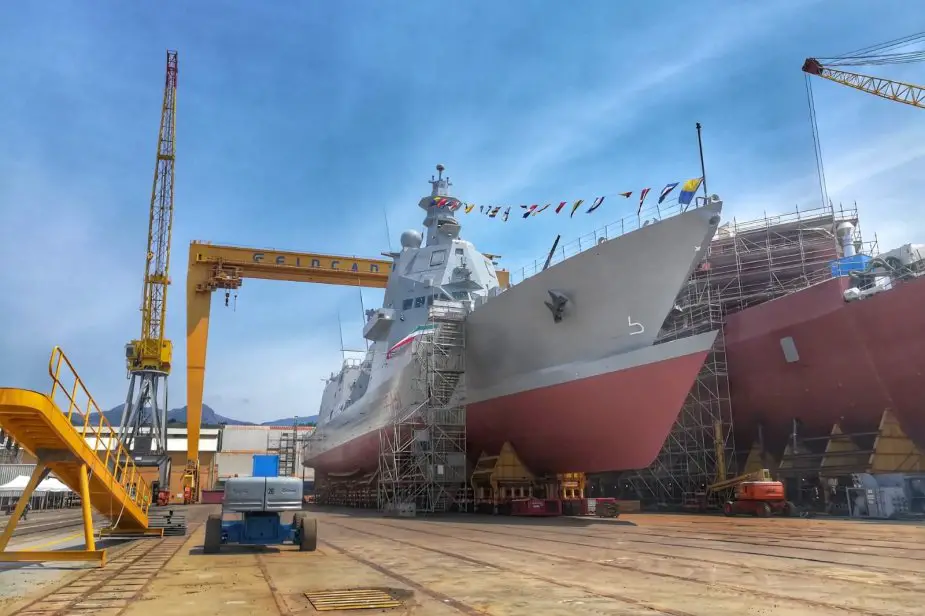 Fincantieri Launched 2nd Multipurpose Offshore Patrol Ship Francesco Morosini For Italian Navy 925 001