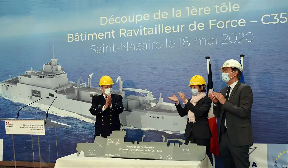 Naval Group starts construction of first new Replenishment Vessel for French Navy 925 001