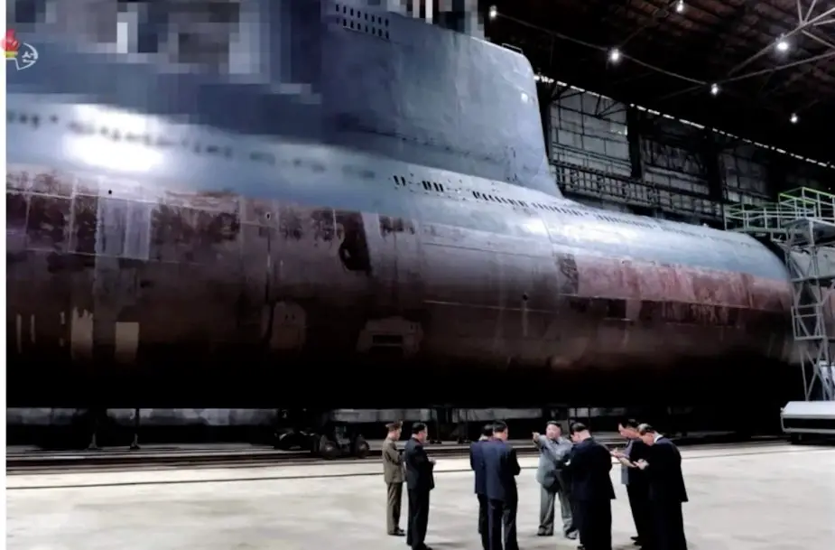 North Koreas next step launching of new heavily armed submarine 925 001