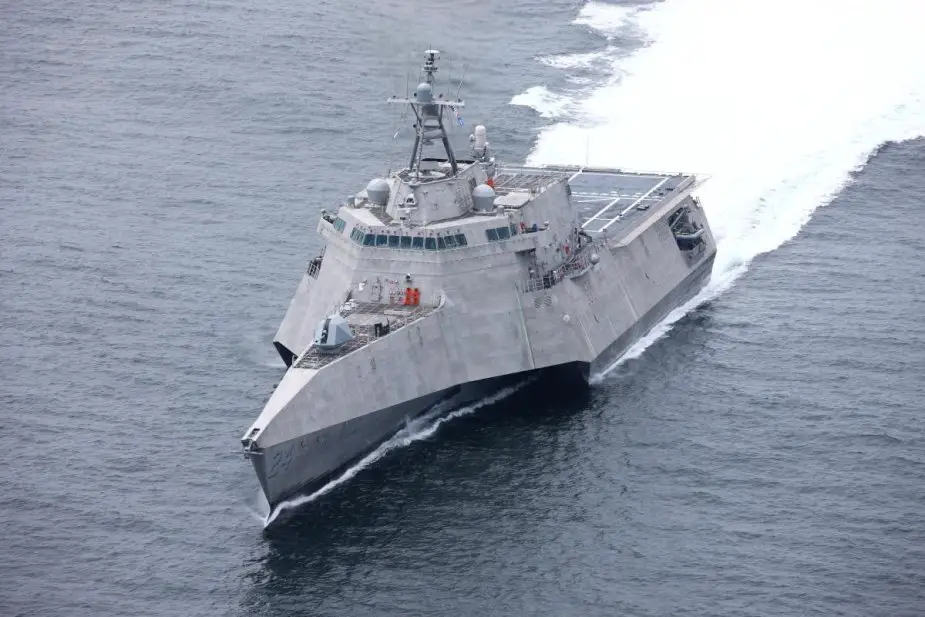 US Navy IndependenceClass Littoral Combat Ship future USS Oakland