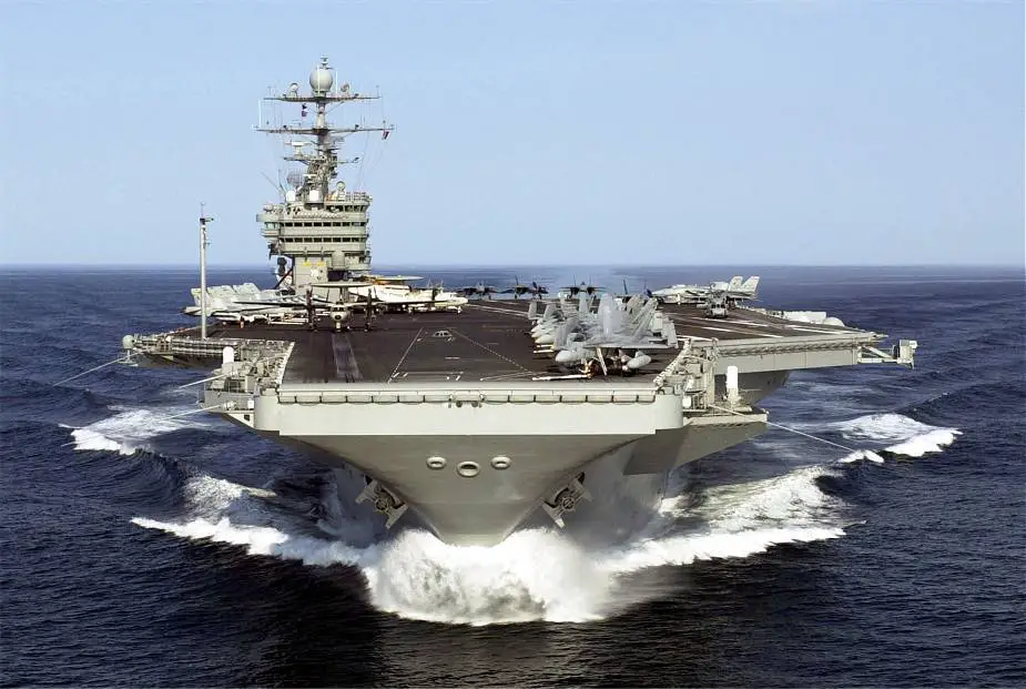 US Navy conducts large naval exercise with Harry S Truman Carrier Strike Group 925 001