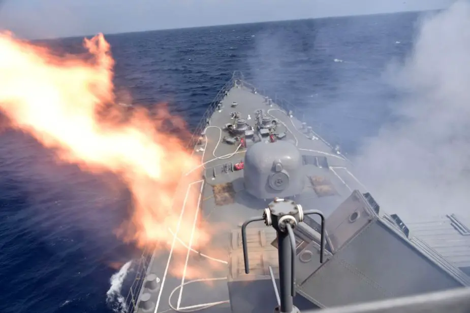 Japan Maritime Self Defense Force conducts rocket firing exercises 925 002