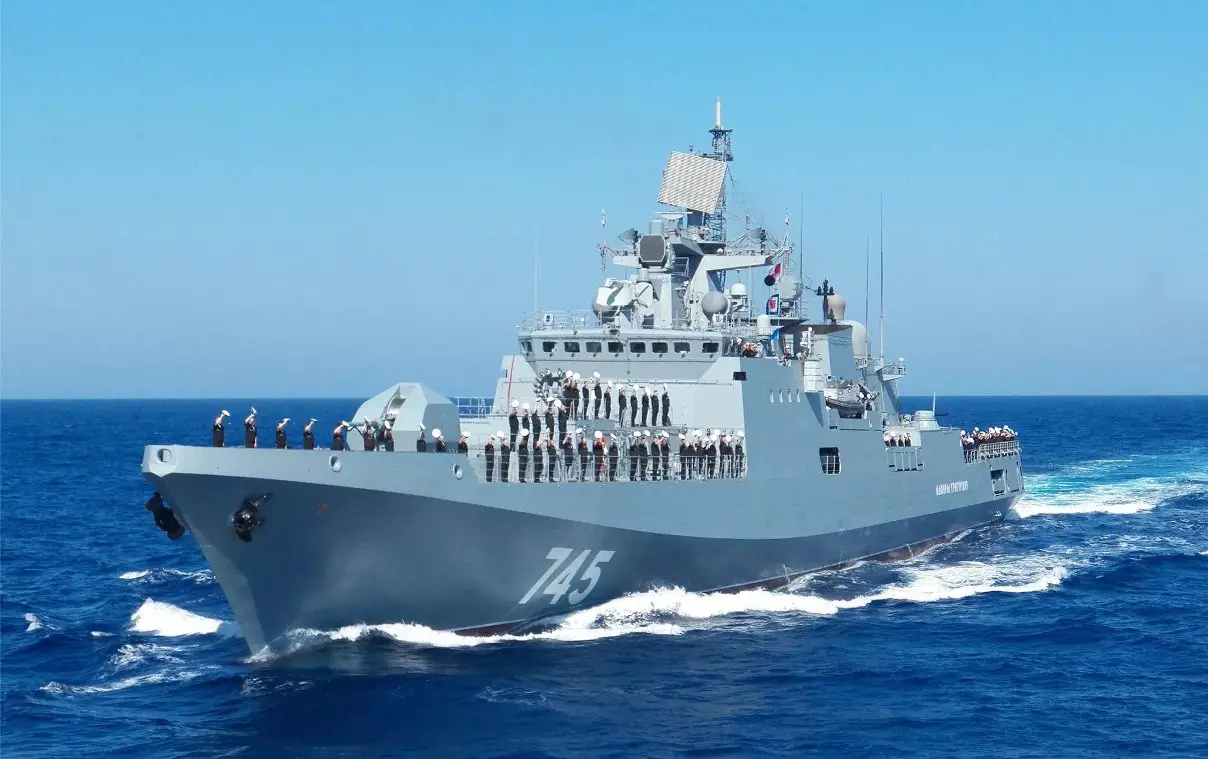 Russian Black Sea Fleet frigates repel enemy missile strike in Mediterranean drills 925 001