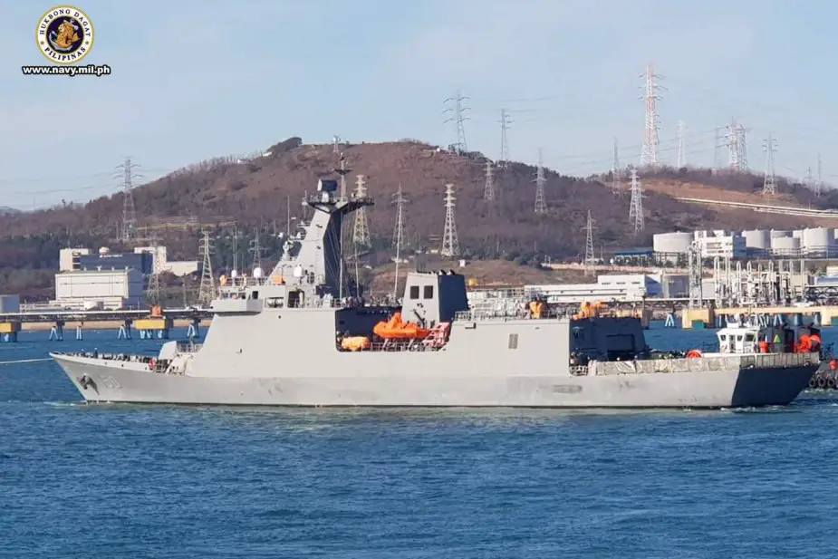 The Philippine Navys frigate BRP Jose Rizal to be delivered next month 925 001