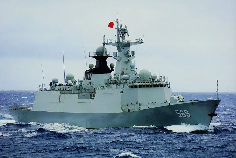 Type 054A guided missile frigate China Chinese Navy 925 001