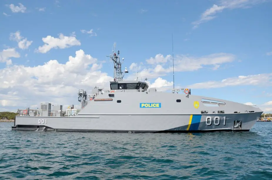 Australian supplies Guardian class patrol boat to the Republic of Palau 925 001