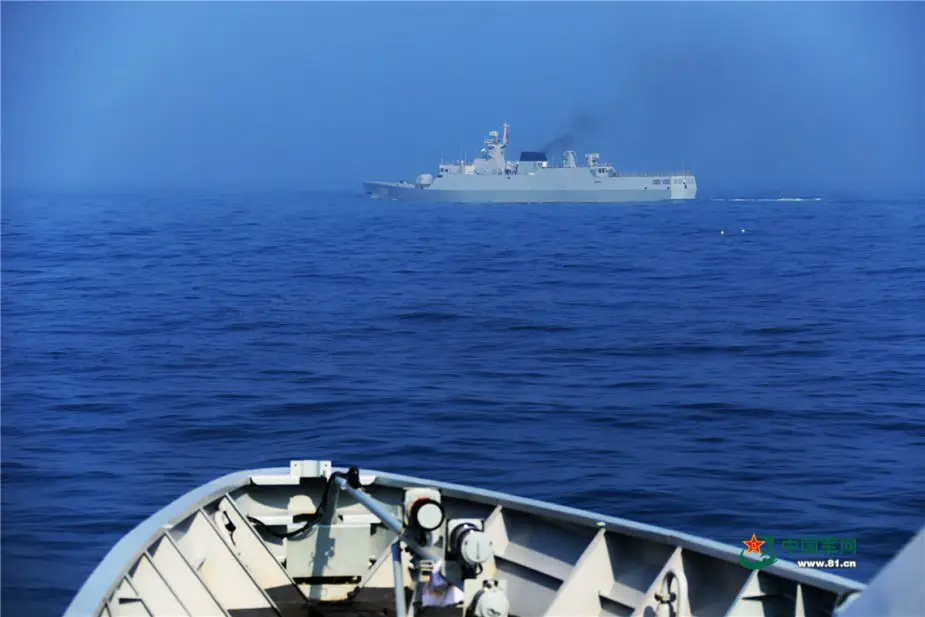 PLA Navys Chaozhou and Quanzhou corvettes conduct naval drills 925 002