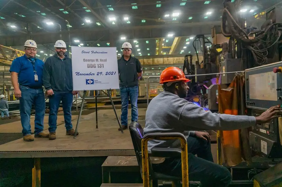 Russian Vyborg Shipyard laid the Purga ice class coastguard ship of project 23550 925 001