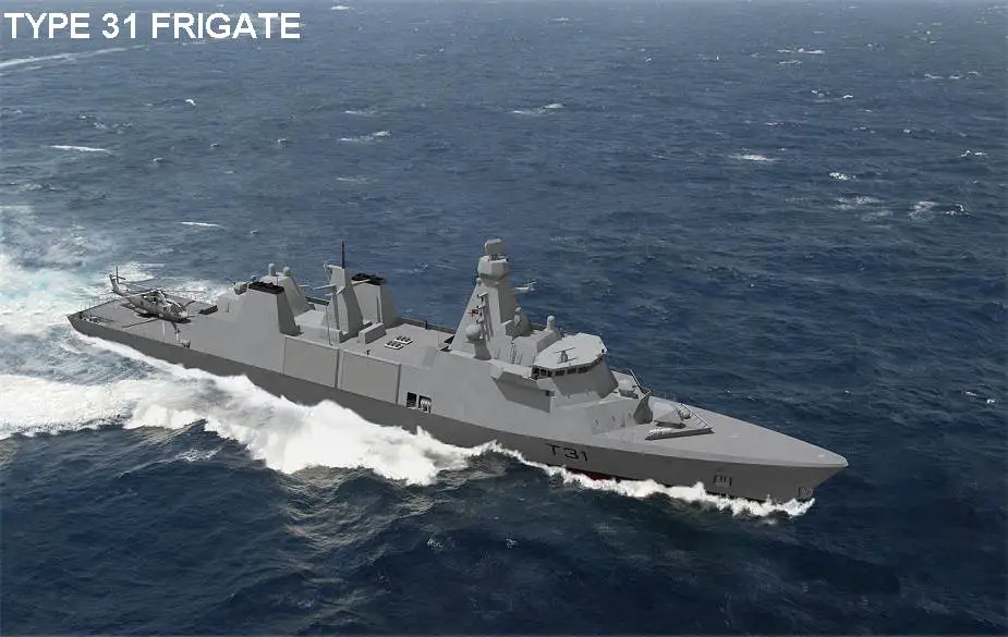 Type 31 frigate for British Navy 925 001