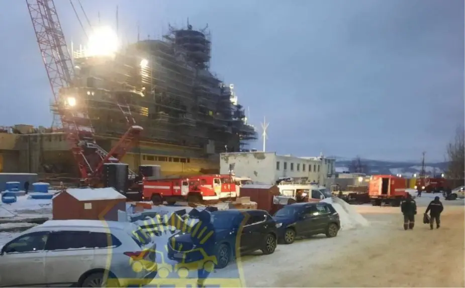 Russian Vyborg Shipyard laid the Purga ice class coastguard ship of project 23550 925 001