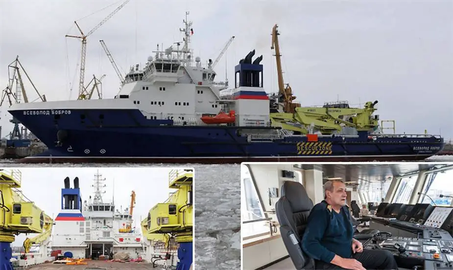 Russian Vyborg Shipyard laid the Purga ice class coastguard ship of project 23550 925 001