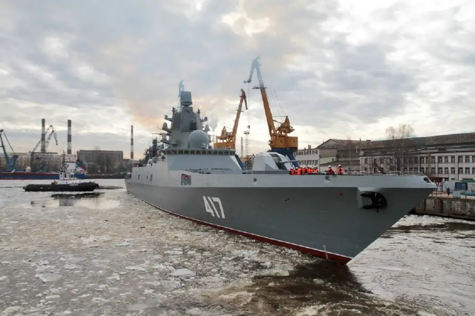 Russian Vyborg Shipyard laid the Purga ice class coastguard ship of project 23550 925 001