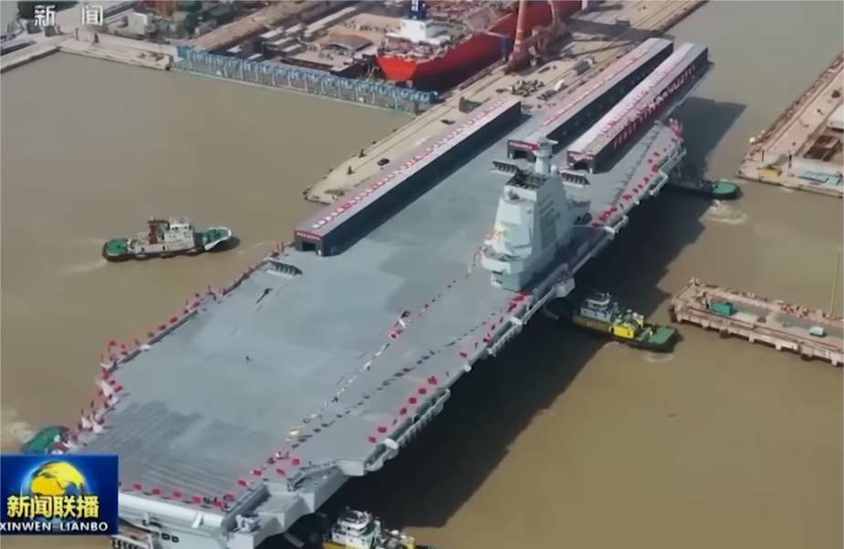 China's Fujian aircraft carrier set for integration into PLA Navy by 2025