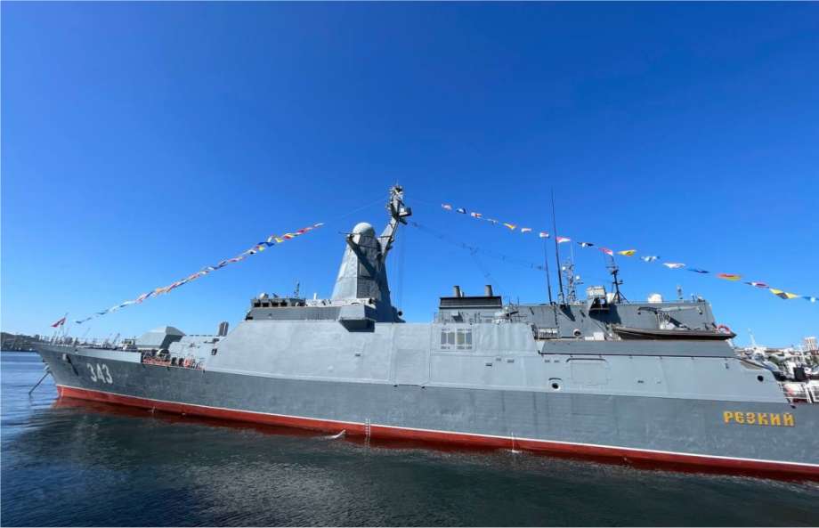 Russian Vyborg Shipyard laid the Purga ice class coastguard ship of project 23550 925 001