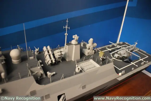 At the Surface Navy Association's (SNA) National Symposium currently held near Washington DC, Lockheed Martin is showcasing for the first time a scale model representative of the MMSC (Multi-Mission Surface Combatant) being offered to the Royal Saudi Navy as part of a modernization program of the Saudi navy's eastern fleet called SNEP II (Saudi Naval Expansion Program)