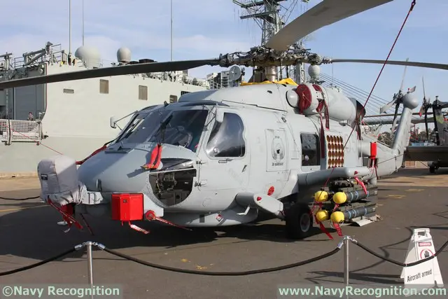Currently entering into service, 24 MH-60R Seahawk naval combat helicopters will enhance the anti-ship and anti-submarine warfare operations undertaken by our destroyers and frigates. Navy will also employ MRH-90 utility helicopters, and will work closely with Army for amphibious operations.
