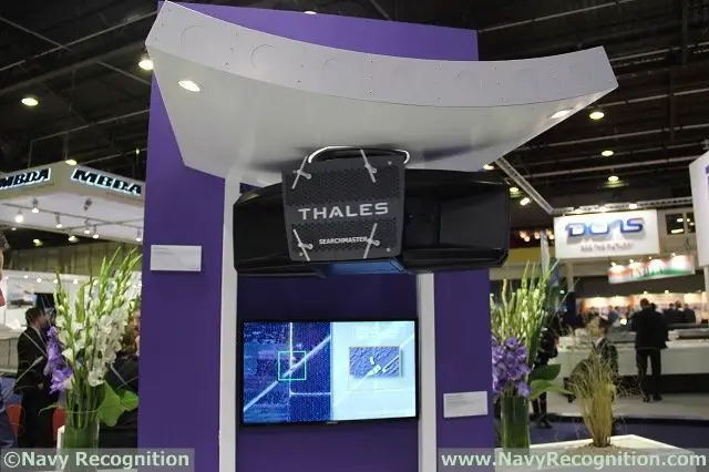 At Euronaval 2014, Thales is launching the new SEARCHMASTER multirole surveillance radar (AESA)