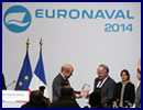 The 3 winners of the 4th edition of the EURONAVAL Trophies received their award from Jean-Yves Le Drian, French Defense Minister at the official opening ceremony of EURONAVAL 2014. The 3 rewarded companies are French SMEs that have distinguished themselves in 2014 in innovation and export perfomance.