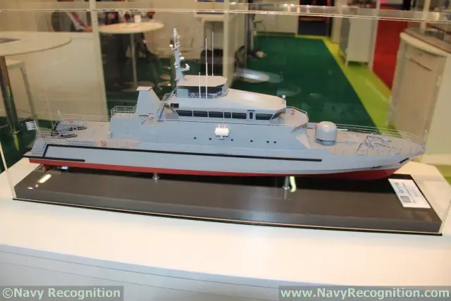 Raidco Marine presents its OPV and patrol boat at EURONAVAL 2014