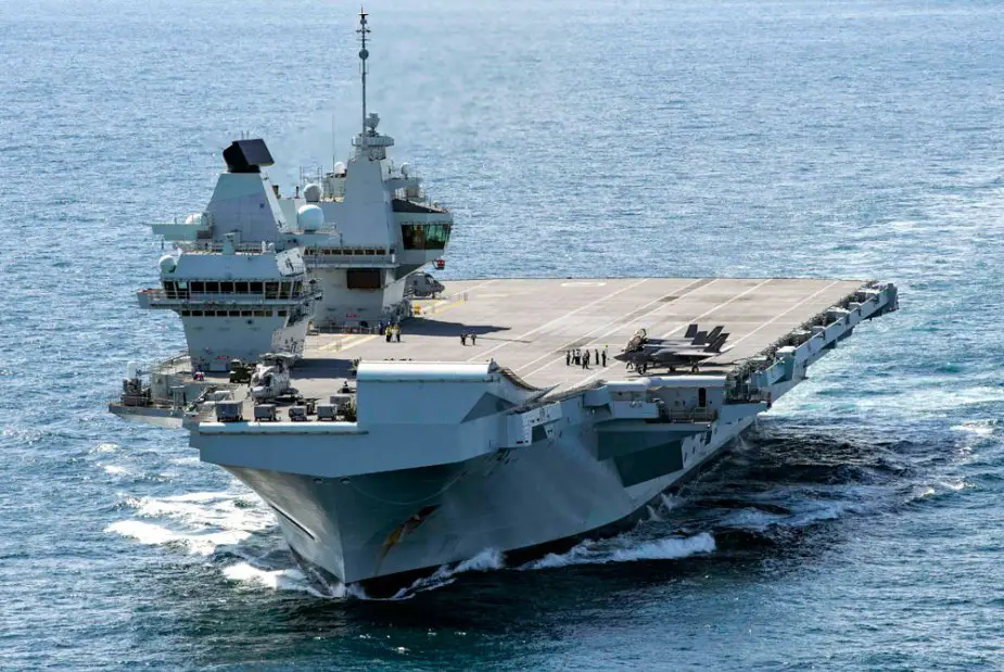 HMS Queen Elizabeth Aircraft Carrier British Navy Technical Data 925 001